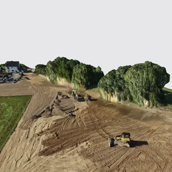 Obraz Mapowanie terenu i ortofotomapy